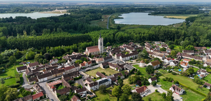 Commune de VIMPELLES sud seine et marne par dessign air vidéos et photos par drone